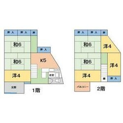 三河三谷駅近く戸建の物件間取画像